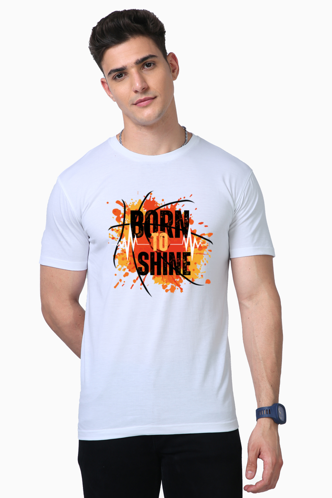 BORN TO SHINE SUPIMA T-SHIRT