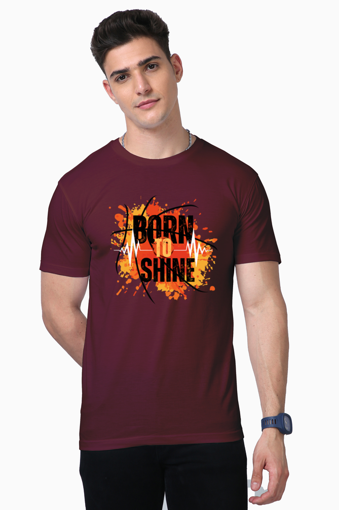 BORN TO SHINE SUPIMA T-SHIRT