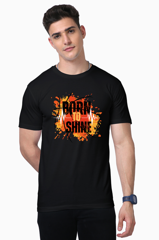 BORN TO SHINE SUPIMA T-SHIRT