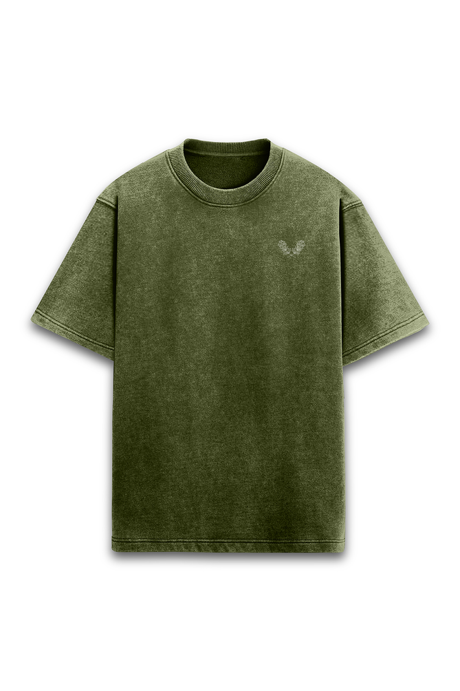 SIMPLE LIFE ACID WASH OV TEE