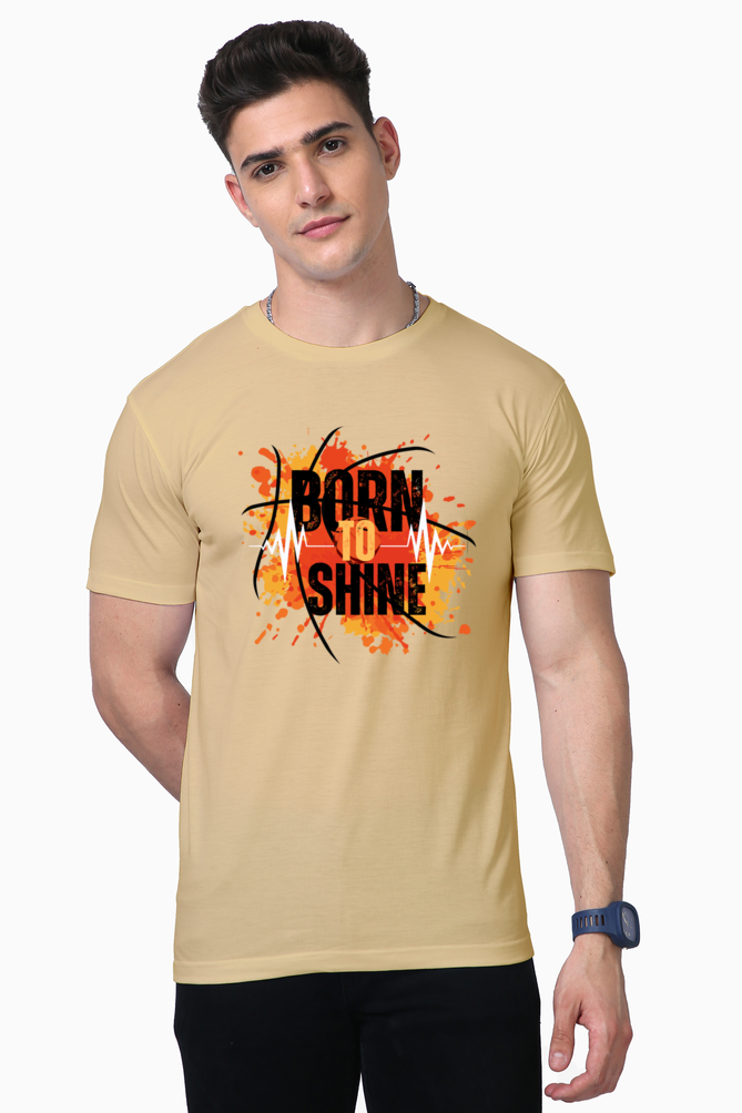 BORN TO SHINE SUPIMA T-SHIRT